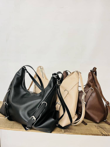 کیف زنانه سلین دوکاره قابل استفاده دوشی و کوله پشتی با طراحی شیک