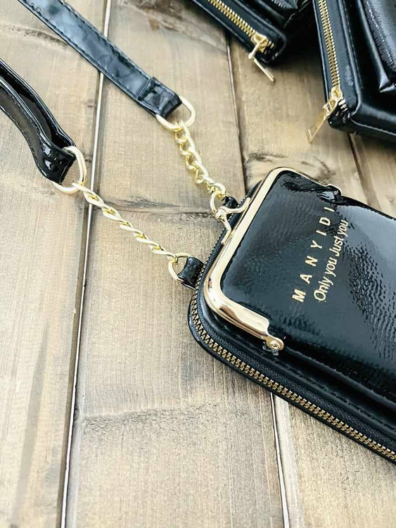 جاموبایلی ورنی مدل ماندلی مشکی براق